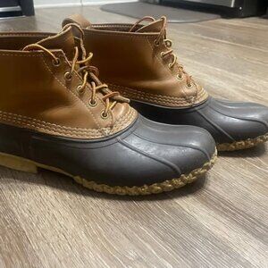 LL Bean Men's Duck Boots, Size 13